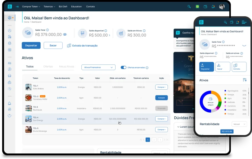 Tokenização de Ativos: Infraestrutura BLOCKBR